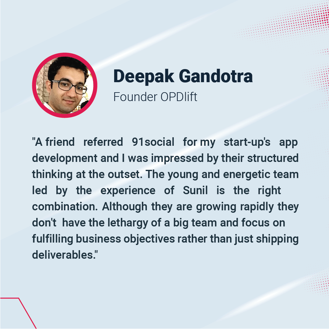 Deepak Gandotra OPDLift