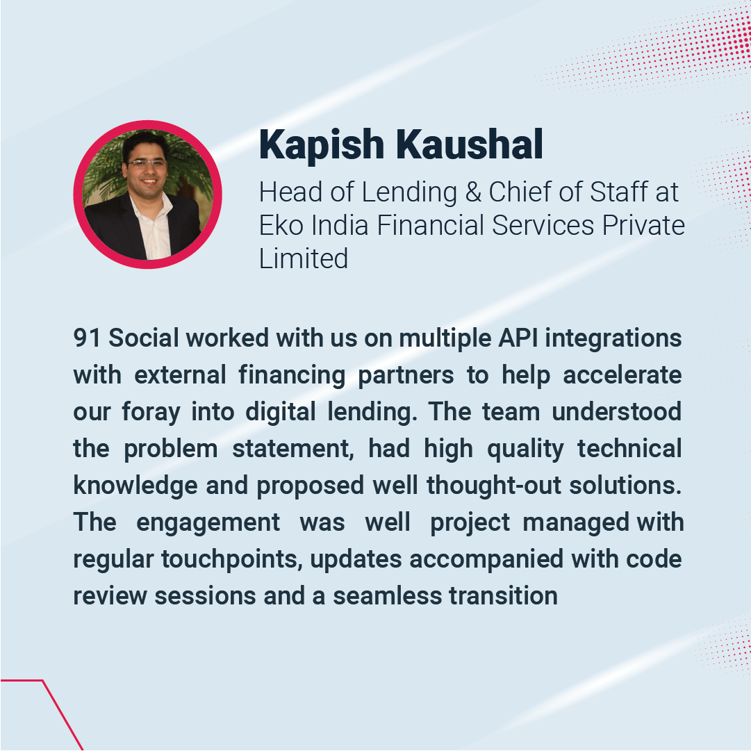 Kapil Kaushal Lendingkart Testimonial